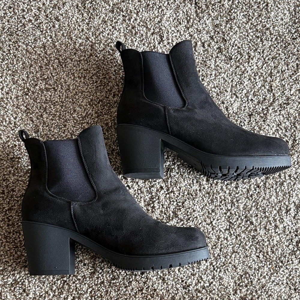Dream Pairs Black Ankle Booties